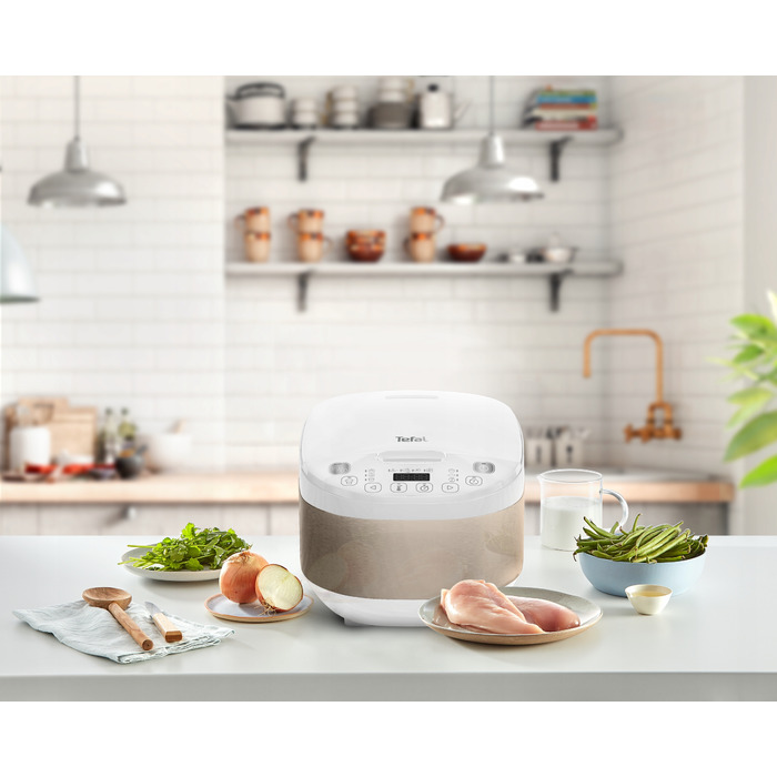 Мультиварка Tefal SimplyCook Plus RK6221E1, 12-в-1, 4 л, з кошиком
