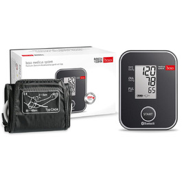 boso medicus system – Бездротовий тонометр на плечі з визначенням аритмії – У комплекті універсальна манжета (22-42 см)
