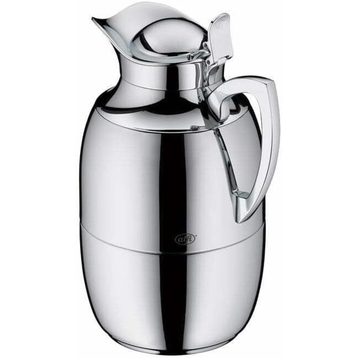 Alfi Jewel Insulated Thermos, 1 l, 14.5 x 26.5 cm Aluminum