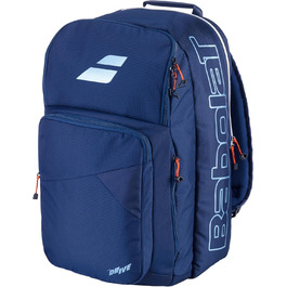 Babolat Kids Tennis Bag - Blue/White/Pink - 2 Compartment with Accessory Pocket