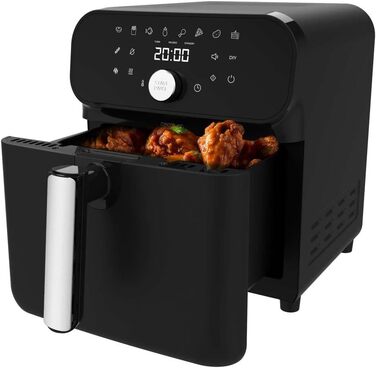 Фритюрниця, духовка та гриль Cecotec Cecofry FoodCourt 11000 Connected: 11 л, 1850 Вт, 3-в-1, 8 програм, Wi-Fi, 40-230°C