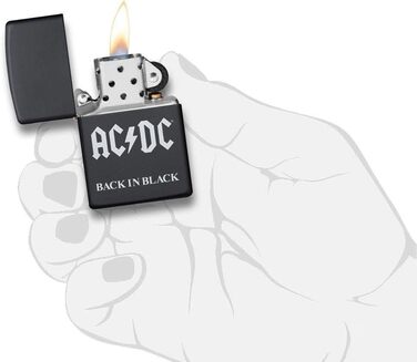 Запальничка Zippo 49015, латунь, дизайнерська, лінії