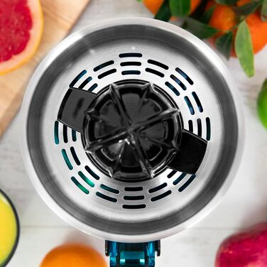 Електрична соковижималка для цитрусових Cecotec Essential TowerAdjust Easy Steel, 800 Вт, 0.35 л, чорна
