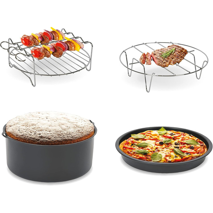 Аерофритюрниця Tefal Easy Fry Deluxe XL EY401D, 1500 Вт, 4,2 л, 8 програм, цифровий дисплей, енергозберігаюча, без олії, нержавіюча сталь