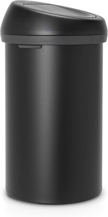 Відро для сортування сміття Brabantia з сенсорною кришкою, 60 л, бежеве (Мінеральний місячний чорний), 2 внутрішні відра (10 л / 23 л)