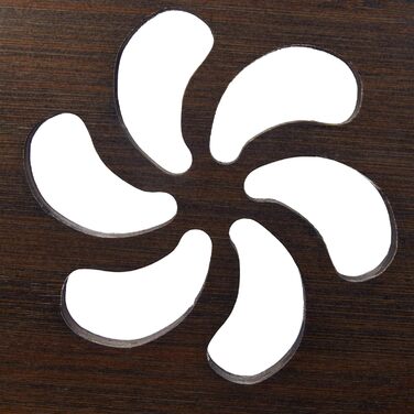 Столик для ноутбука Relaxdays з бамбука, регульований по висоті, з ящиком, 24x60x35 см, коричневий