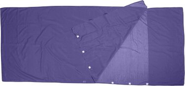 Montoza Sleeping Bag - Ultralight 170g Blue Red Green - Silk and Cotton Inner Liner - Lightweight, Thin, Warm Travel Sleeping Bag