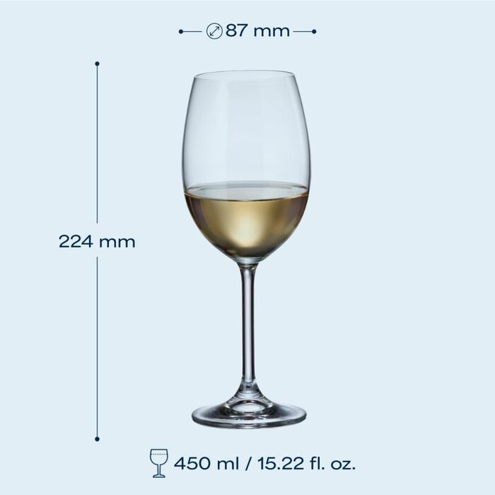 Набір келихів для пива Crystal Bohemia Biergläser 6 шт, 380 мл, кришталь, міцні, стійкі до подряпин - ідеальний подарунок