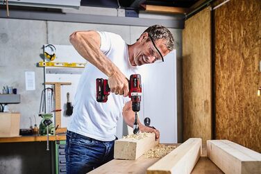 Акумуляторна дриль-шуруповерт Einhell TC-CD 18/35 Li-Solo Power X-Change (18 В, 35 Нм, 10 мм патрон, без акумулятора та зарядного пристрою)