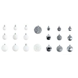 Relaxdays Set of Christmas Baubles