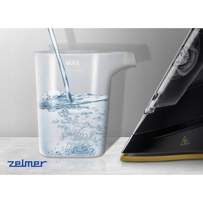 Парова праска Zelmer ZIR2620, 2600 Вт, керамічна підошва, 280 мл