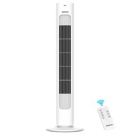 Вентилятор Tower Aigostar з пультом, 70° осциляція, таймер 7 год, 3 режими/швидкості, енергоефективний, 2 шт.