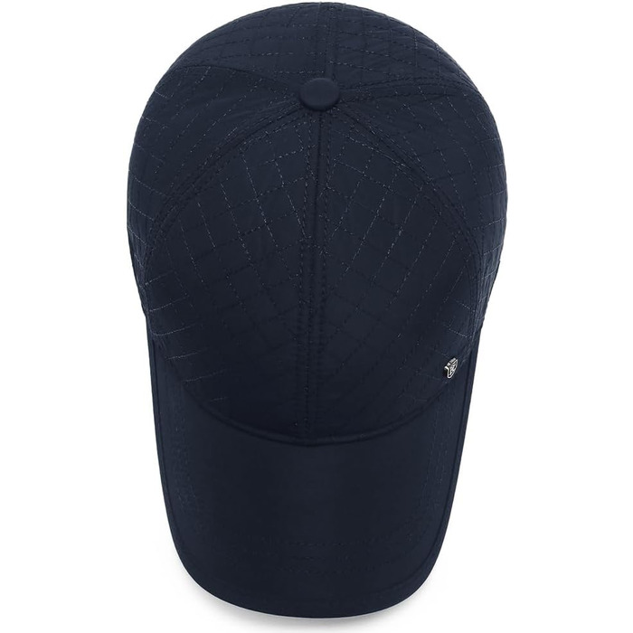 YAMEE Бейсболка чоловіча зимова зі складними навушниками, унісекс, тепла шапка, зимова кепка, осінь/зима, м'яке внутрішнє оздоблення, універсальний розмір (2080/Blau)