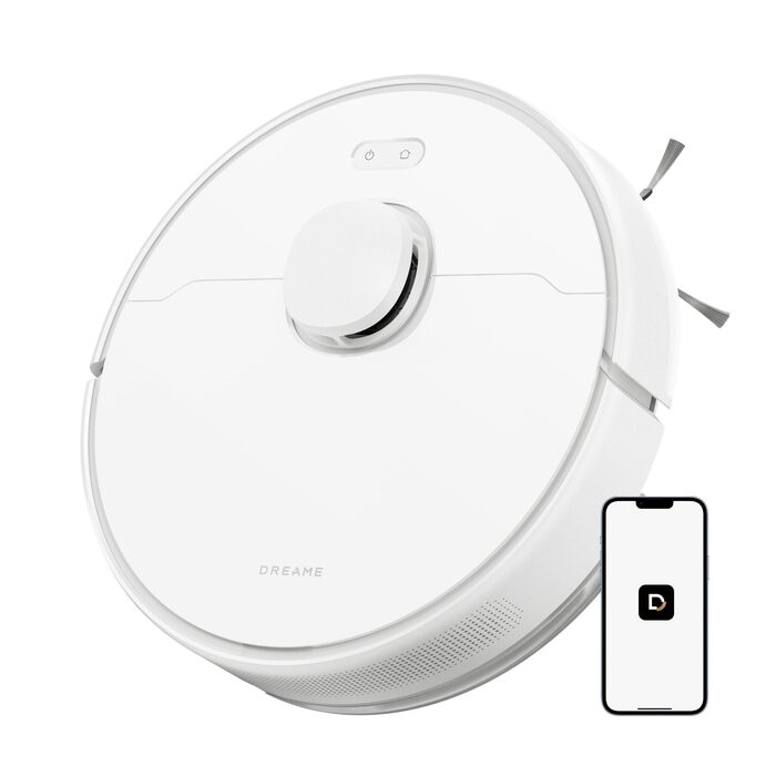 Робот-пилосос Dreame D9 Max Gen2 з функцією миття, 4000Pa, LDS-навігація, 150 хв роботи, карти для різних поверхонь, ідеальний для килимів, твердих підлог та шерсті тварин, керування через додаток