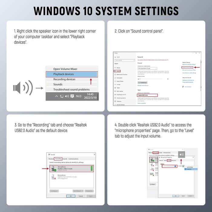 NEEWER Мініатюрний USB-C Лавалерний Мікрофон 2 шт. для iPhone, Android, Планшетів, ПК - CM6 (2 шт.)