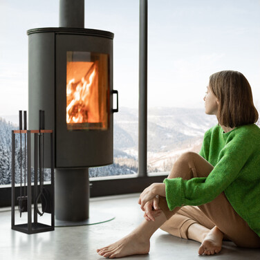 Relaxdays 5-Piece Fireplace Set