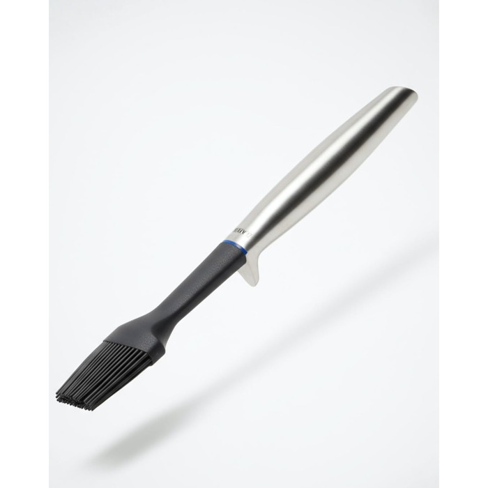 Кулінарний пензлик Johann Lafer Turbo з нержавіючої сталі | Ергономічна ручка та сплющені дротики для кращої циркуляції повітря | Точність, швидкість та насолода