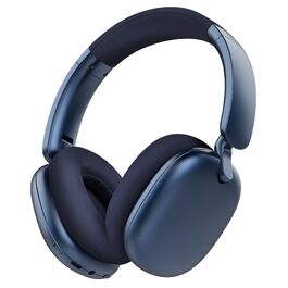 Бездротові накладні навушники C6 з активним шумозаглушенням (ANC), Bluetooth, 60 годин роботи, глибокий бас, з мікрофоном для ПК та iPad, сині