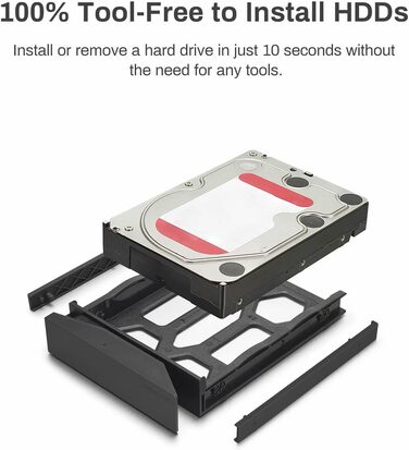 Зовнішній корпус для двох HDD/SSD накопичувачів Terramaster D2-320, USB 3.2 Gen 2, 10Gbps (Diskless)