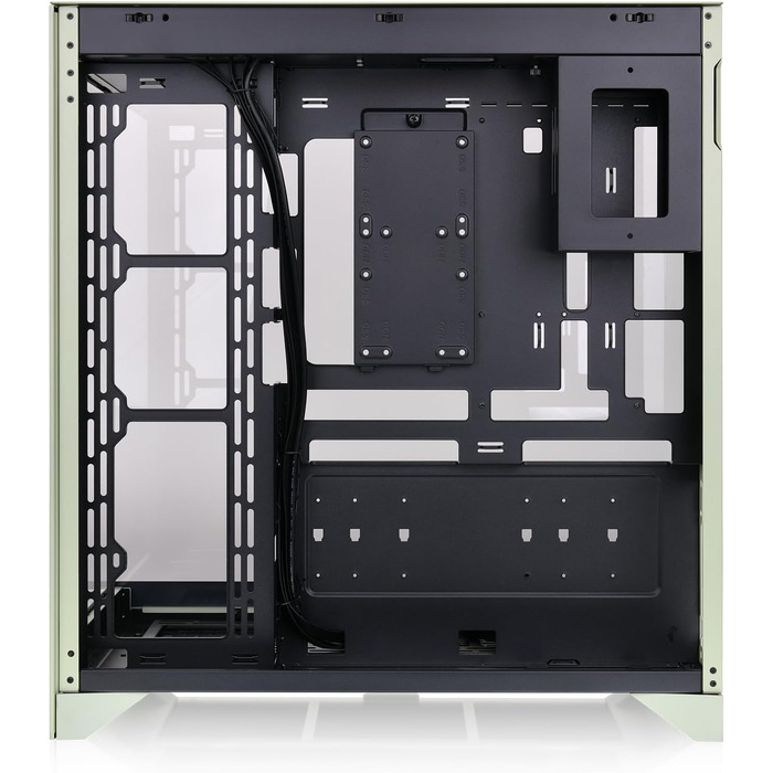 Корпус для ПК Thermaltake CTE E550 TG ATX/E-ATX, двокамерний дизайн, загартоване скло, підтримка радіаторів до 420 мм, Matcha Green