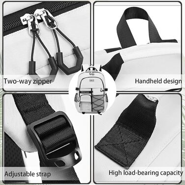 Шкільний рюкзак для підлітків та дорослих, великий, водонепроникний, міцний, для середньої школи та гімназії