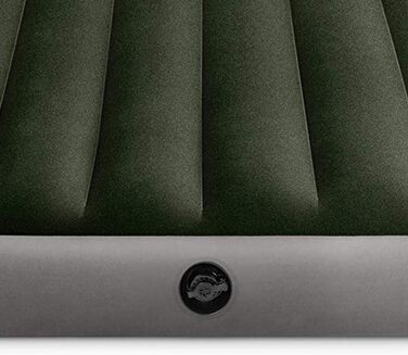 Надувний матрац Intex Dura-Beam Standard, Twin Size з інтегрованою помпою | Зручний та портативний