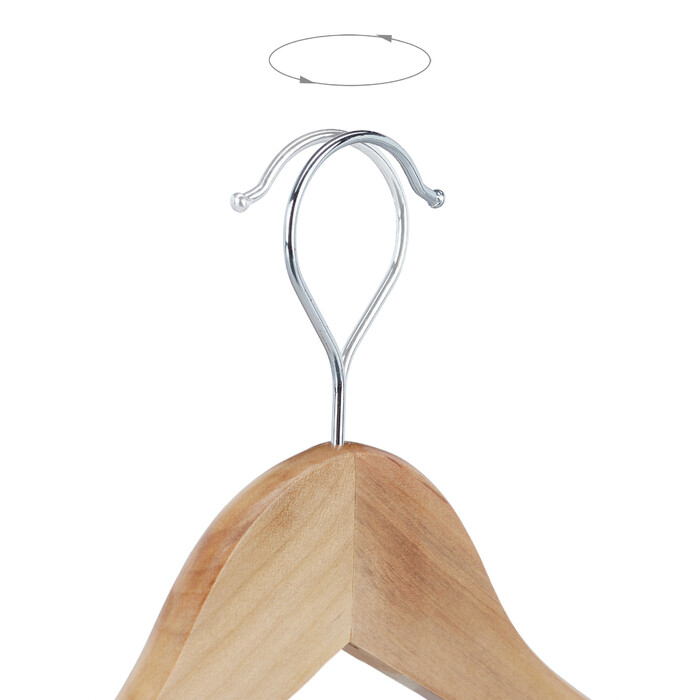 Relaxdays Children's Clothes Hangers, 20-Piece Set