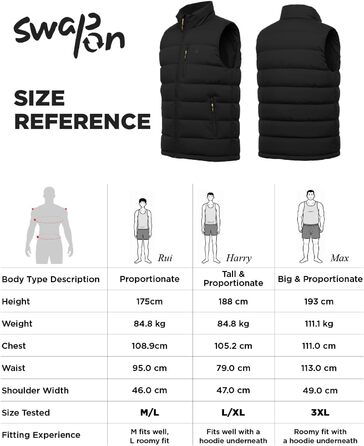 Тепла електрична жилетка InoKraft для чоловіків з підігрівом, акумулятор 8000mAh, USB-C, для зими, велоспорт, біг, хайкінг, XXL