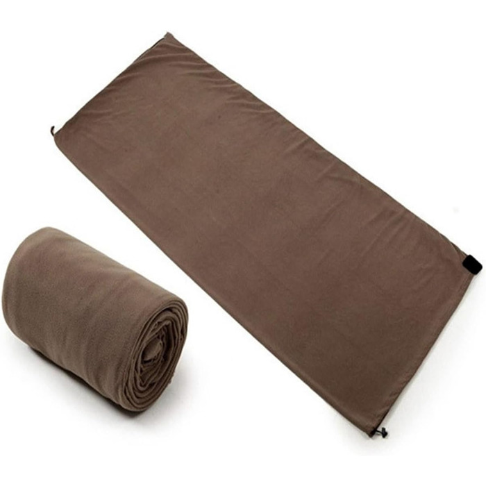 GIJMZY Sleeping Bag Fleece Sleeping Bag for Outdoor Use, Sleeping Bag with Inner Lining, equipped with ultralight camping, hiking, climbing, essential for warmth