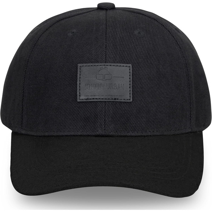 Кепка Johnny Urban Dean - унісекс, чорна, регульована, стильна бейсболка для чоловіків та жінок