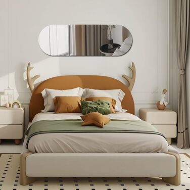 Дзеркало наклейка HD-акрил для стін, безпечне, самоклеюче, для макіяжу, фітнесу, дитячої кімнати, декору (3)