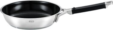 RÖSLE Silence ProCeraPlus Nonstick Fry Pan - 28cm, Stainless Steel, Heat Resistant to 260°C