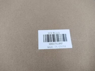 Півлітровий чайник-свисток з нержавіючої сталі з термостійкою ручкою, підходить для всіх типів плит, включаючи індукційну, чорний