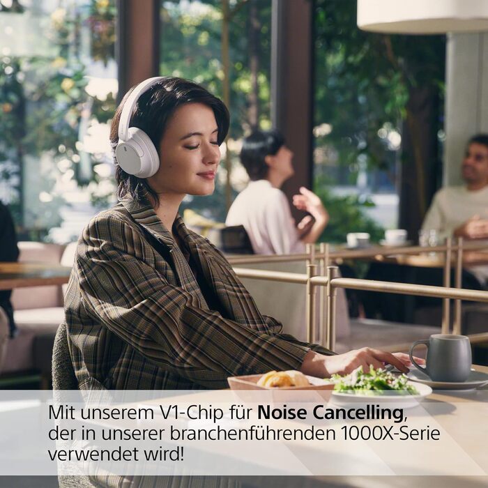 Бездротові Bluetooth-навушники Sony WH-CH720N з активним шумозаглушенням, до 50 годин автономної роботи, рожево-білий колір