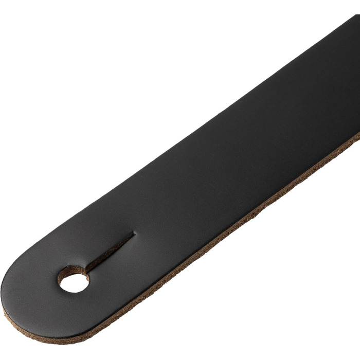 Гітарний ремінь Levy's Leathers Amped Series з натуральної шкіри (Чорний)