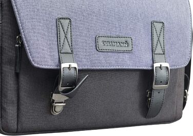 Сумка Cullmann Bristol Maxima 333+ для камери в стилі Messenger, з відділом для планшета, блакитна, 300x210x100 мм