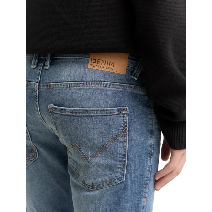 Джинси чоловічі TOM TAILOR Denim Culver Skinny, блакитний (29W/36L, 10118)