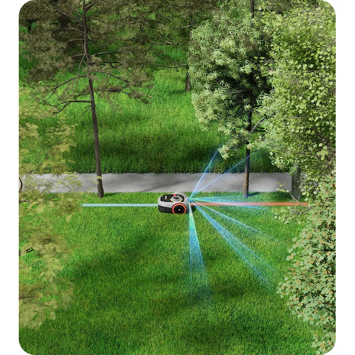 Робот-газонокосарка Segway Navimow i-105E RTK, ширина стрижки 18 см