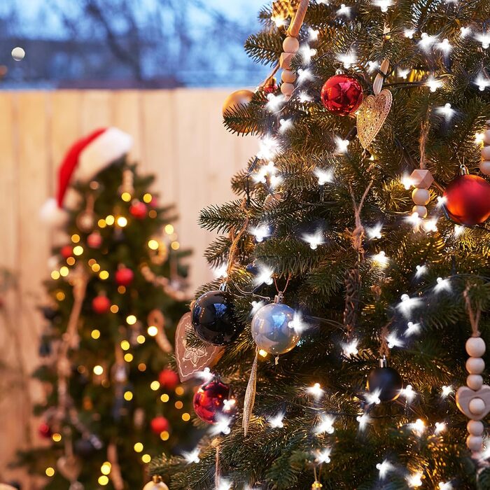 LED гірлянда 100 метрів, 800 LED, тепле світло. Декорація для дому, саду, вечірки, весілля. З таймером та пам'яттю.