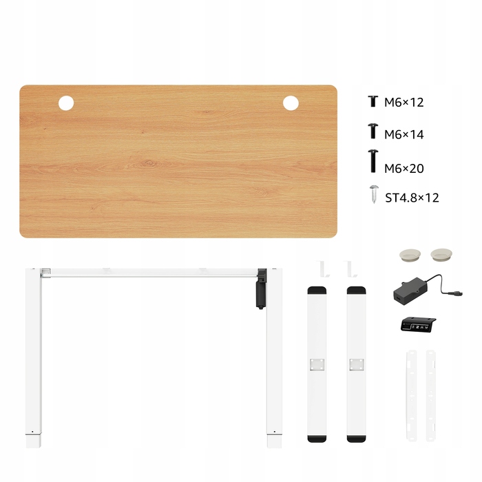 Електричний ігровий стіл з регулюванням висоти Triadyn WorkBase 1206, 120x60 см