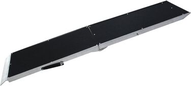 Рампа для собак Wiltec, 156x40 см, складана, з пластику, антиковзка, до 90 кг, для домашніх тварин