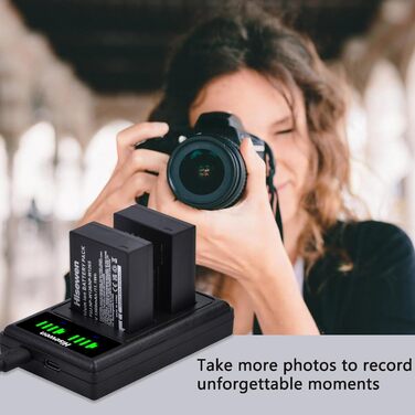 Акумулятор Hisewen NP-W126 (2 шт) та зарядний пристрій для Fujifilm X-серії (XT3, X100F, X100V, X100VI, X-T50, X-M5, X-T100, X-S10, X-A5, X-A10, X-E4, X-Pro2, X-Pro3, X-T1, X-T2, X-T3, X-T10, X-T30)