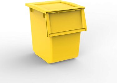 Шафа для сортування сміття Terry Ecocab 2, для приміщень та вулиці, 2 окремі відсіки, 68x39x88,7 см, синя