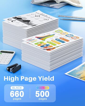 Комплект картриджів 540XL та 541XL для принтерів Canon Pixma TS5150, TS5151, TS5100, MG3650, MG3550, MX525, MG3150, MG3250 (чорний та кольоровий), сумісні