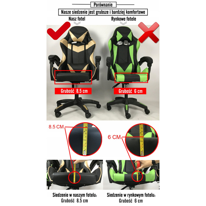 Ігрове крісло GT-EXTREME FG-PRS-L-LED-012, штучна шкіра, чорно-сіре