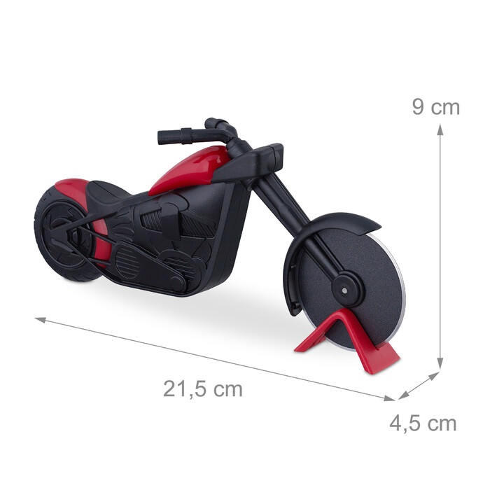 Мотоцикл Relaxdays Pizza Cutter