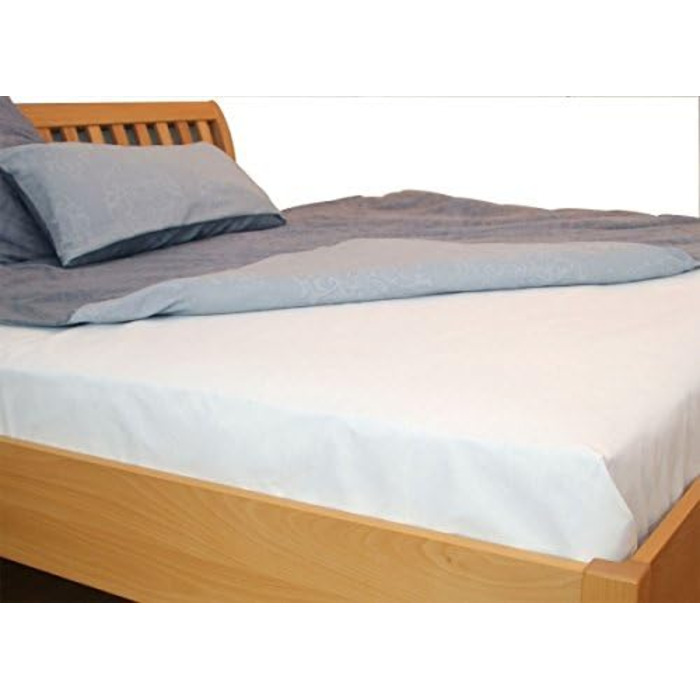 Allsana Sensitive Care Travel Blanket 180x260 cm, white, Dust Mite Protection, allergen-tight