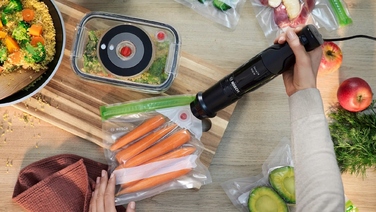 Погружний блендер Bosch MSM4B622, 1000 Вт, чорний