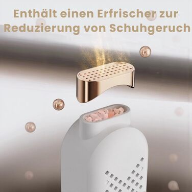 Електричний сушильник для взуття 2 пари, портативний, для взуття, рукавичок, шапок, шкарпеток та футбольних бутс