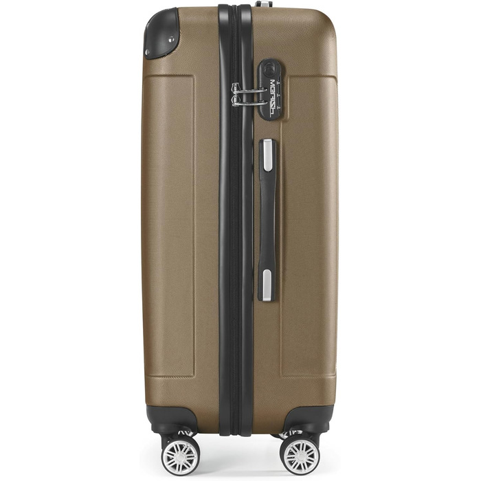 Набір валіз MERISH 3шт. з жорстким корпусом та подвійними колесами (9 кольорів)